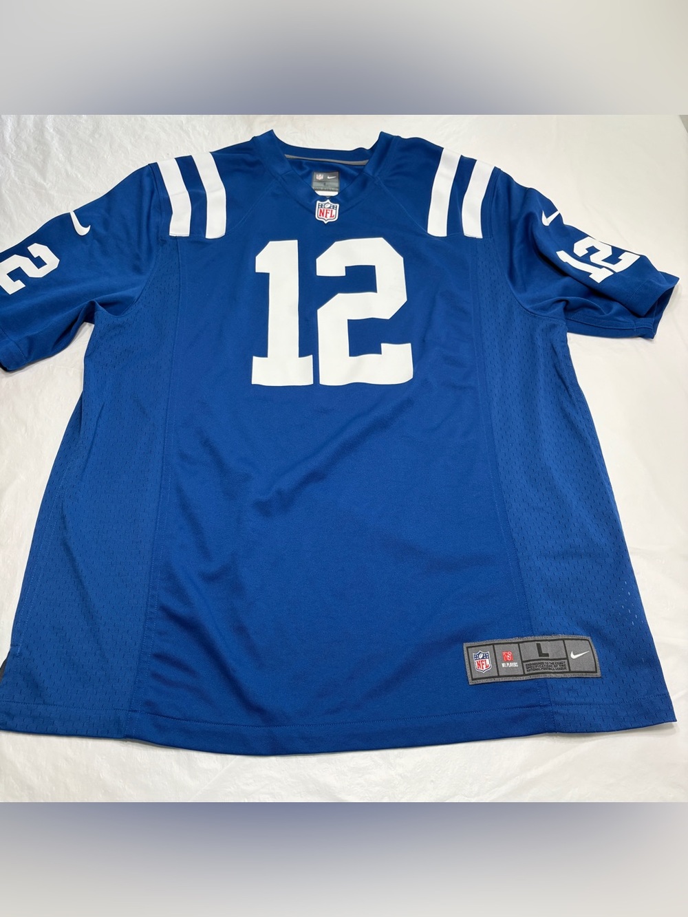 Nike Indianapolis Colts Andrew Luck #12 Jersey Men’s Large